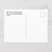 Sugarcreek Ohio ansichtkaart Briefkaart (Achterkant)