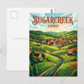 Sugarcreek USA Briefkaart (Voorkant / Achterkant)