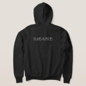SUGARED dameshoodie (m/v tagline) Hoodie (Laag Achter)