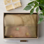 Sugared Silence – Pastel Macaron Rococo Fantasie Tissuepapier (Geschenk)