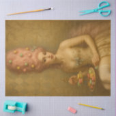 Sugared Silence – Pastel Macaron Rococo Fantasie Tissuepapier (Craft)