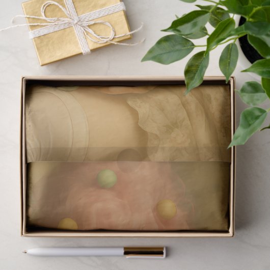 Sugared Silence – Pastel Macaron Rococo Fantasy Tissuepapier (Geschenk)