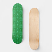 Sugarfly green Long Board Persoonlijk Skateboard (Voorkant)
