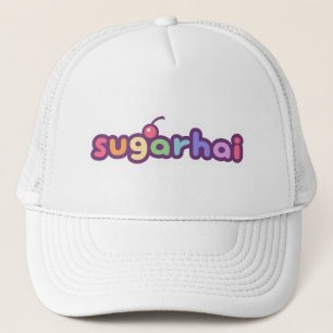 sugarhai logo trucker pet