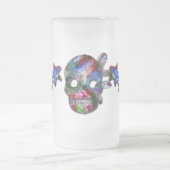 Sugarland Psychedelic Grinnin' Skull Mexicano Matglas Bierpul (Center)