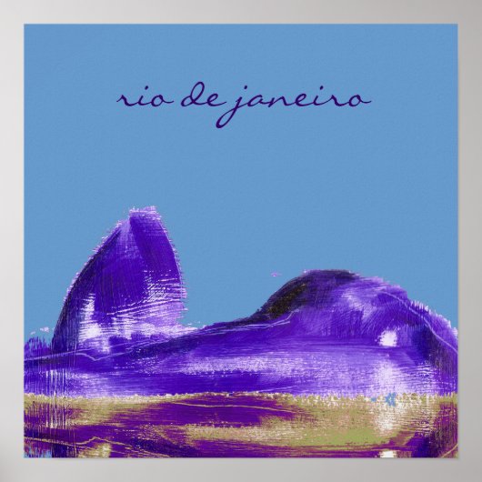 Sugarloaf berg Rio JR Poster (Voorkant)