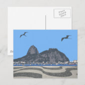 Sugarloaf-gebergte, Rio Briefkaart (Voorkant / Achterkant)