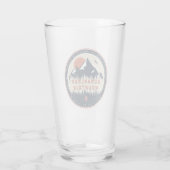 Sugarloaf Maine Mountain Retro 60s Ski Glas (Achterkant)