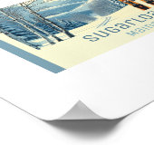 Sugarloaf Maine skioord Poster (Hoek)