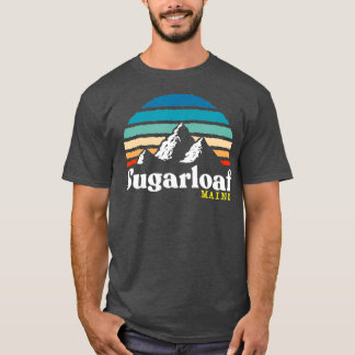 Sugarloaf MaineSki Resort 1980s Retro T-shirt