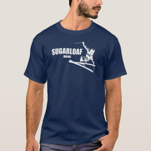 Sugarloaf Mountain Maine Skier T-shirt
