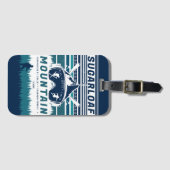Sugarloaf Mountain Maine Skiing Souvenirs Bagagelabel (Voorkant (horizontaal))