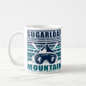 Sugarloaf Mountain Maine  Skiing Souvenirs Koffiemok (Links)