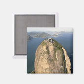 Sugarloaf Mountain, Rio de Janeiro, Brazilië Magneet (Voorkant / Achterkant)