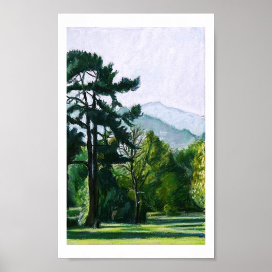 Sugarloaf Mountain uit Abergavenny, Wales, Print (Voorkant)