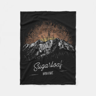 Sugarloaf Mountains Maine Wandelen Buiten Activite Fleece Deken