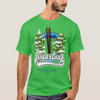 Sugarloaf rabassett ValleyFranklin CountyMaine ski T-shirt