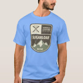 Sugarloaf Rangeley Stratton Maine Oversized T-shirt (Voorkant)