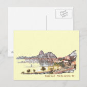 SugarLoaf Rio Briefkaart (Voorkant / Achterkant)