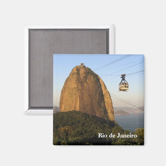 "Sugarloaf, Rio de Janeiro" magneet (Voorkant / Achterkant)