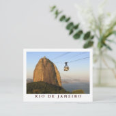"Sugarloaf, Rio de Janeiro" postcard Briefkaart (Staand voorkant)