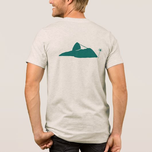 Sugarloaf . Rio+de Janeiro Tri-Blend Shirt (Achterkant)