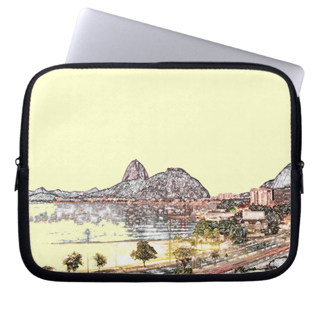 Sugarloaf Rio Laptop Sleeve (Voorkant)