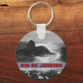 SugarLoaf rock berg ~ Rio . Brasil Sleutelhanger (Voorkant)