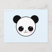 sugarparade Panda-chan Aqua Briefkaart (Voorkant)