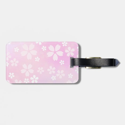 sugarparade Sakura Bloom Bagagelabel (Achterkant horizontaal)
