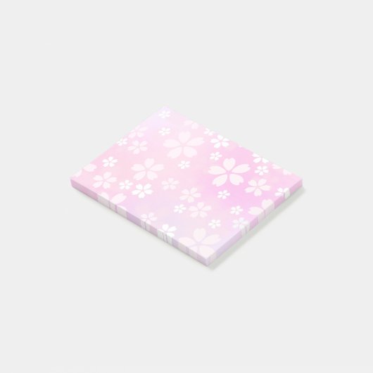 sugarparade Sakura Bloom Post-it Sticky Notepad Post-it® Notes (Schuin)