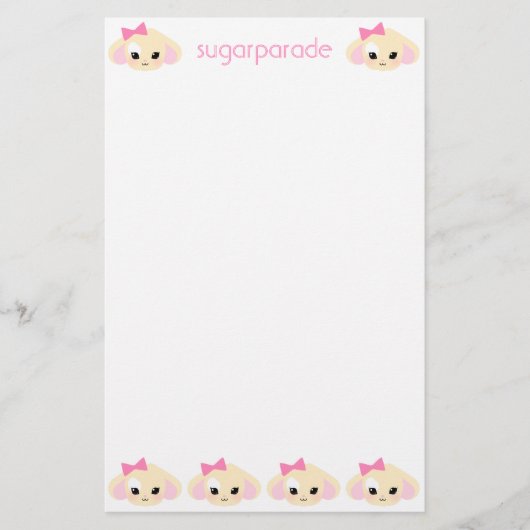 sugarparade Usagi-chan Briefpapier papier (Voorkant)