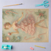 Sugarplum Fairy Christmas Ballet Decoupage Paper Tissuepapier (Craft)