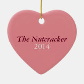 Sugarplum Fairy Heart Ornament (Achterkant)