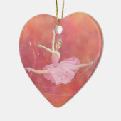 Sugarplum Fairy Heart Ornament (Links)