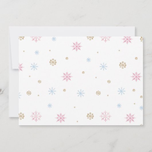 Sugarplum Fairy Kerstmis Verjaardag Foto Dank u Bedankkaart (Achterkant)