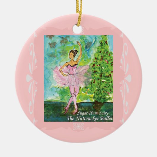 Sugarplum Fairy Nutcracker Ornament (Voorkant)
