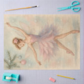 Sugarplum Fairy Pastel Christmas Ballet Decoupage  Tissuepapier (Craft)