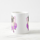 sugarplum fairy pug koffiemok (Center)