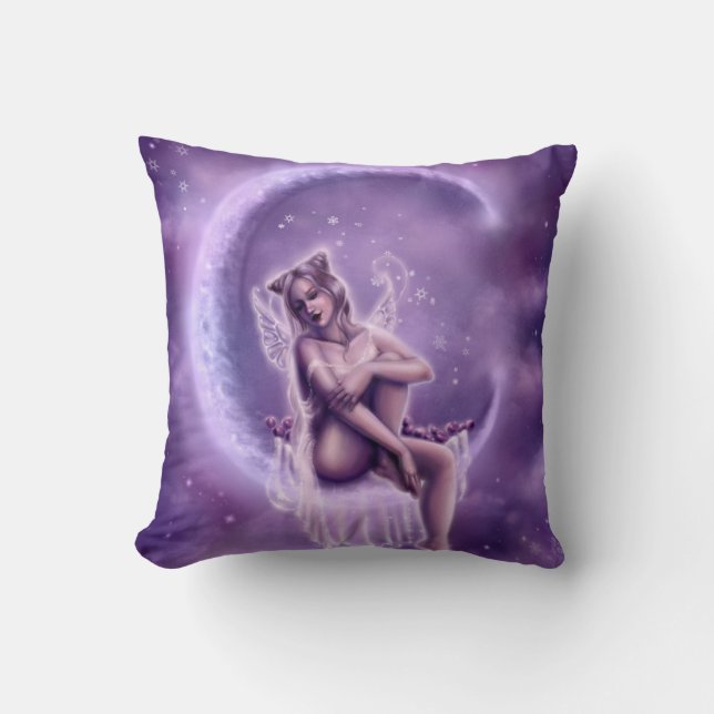 Sugarplum Moon American MoJo Pillow Kussen (Voorkant)