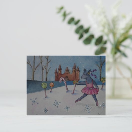 sugarplum rundvee briefkaart (Staand voorkant)