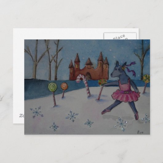 sugarplum rundvee briefkaart (Voorkant / Achterkant)