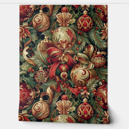 SugarPlum Sparkle Christmas Behang