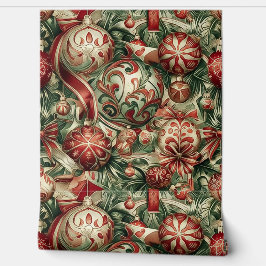 SugarPlum Sparkle Christmas Behang