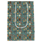 Sugarplum Swirls Medium Cadeauzakje (Achterkant)