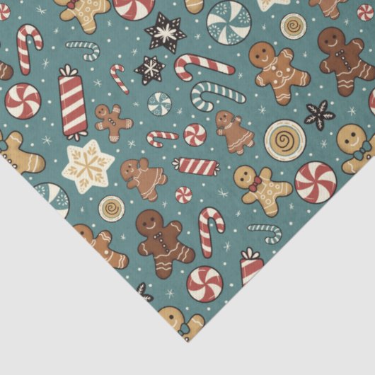 Sugarplum Swirls Tissuepapier (Detail)