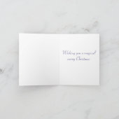 Sugarplumfee van de kerstkaart feestdagen kaart (Binnen)