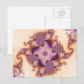SugarPlums - Fractal Briefkaart (Voorkant / Achterkant)