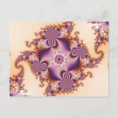 SugarPlums - Fractal Briefkaart (Voorkant)