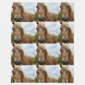 Sugar's Stride: De genade van de Appaloosa Fleece Deken (Voorkant)